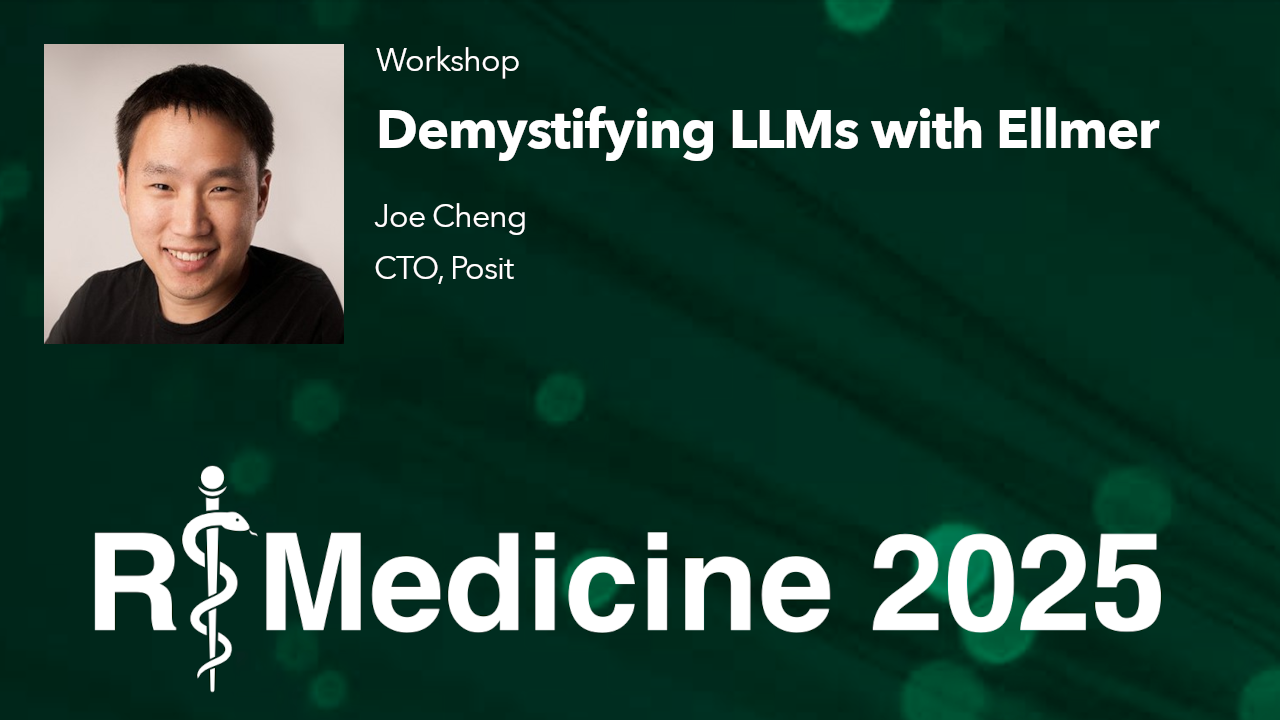 Demystifying LLMs with Ellmer - Joe Chenge, CTO, Posit