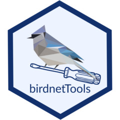 birdnetTools hex sticker logo