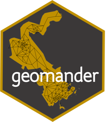 geomander hex sticker logo