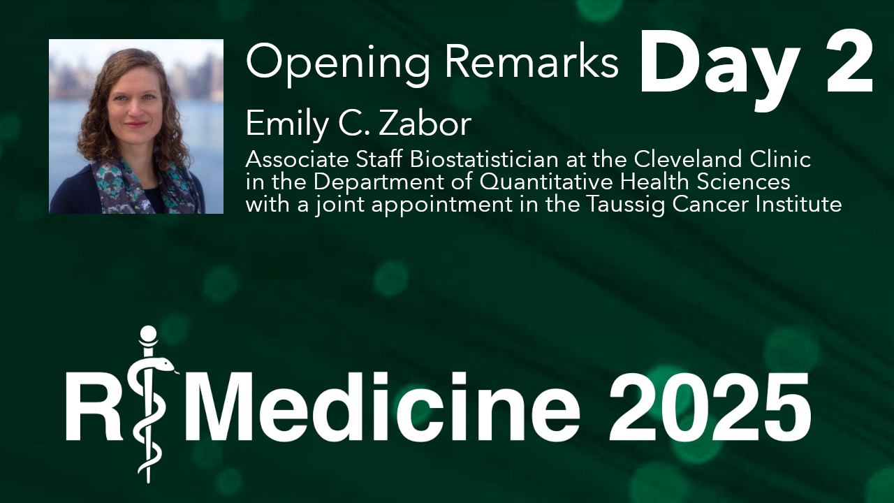 Day 2 Opening Remarks - Emily Zabor