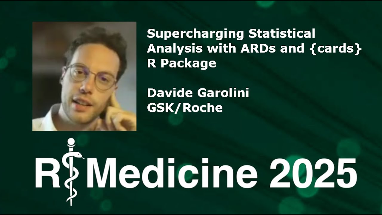 {cards} R package for statistical analysis - Davide Garolini